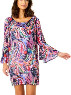 Anne Cole Paisley Swim Coverup